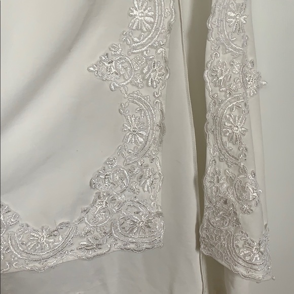 ASOS Love Triangle Mesh Top Maxi w/ Thigh Split - Picture 10 of 15